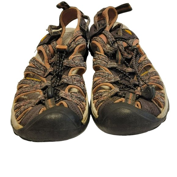 Keen Women's Whisper Sandal Size 9, Gray & Pink, Closed Toe, River/Hiking Sandal - Picture 4 of 7